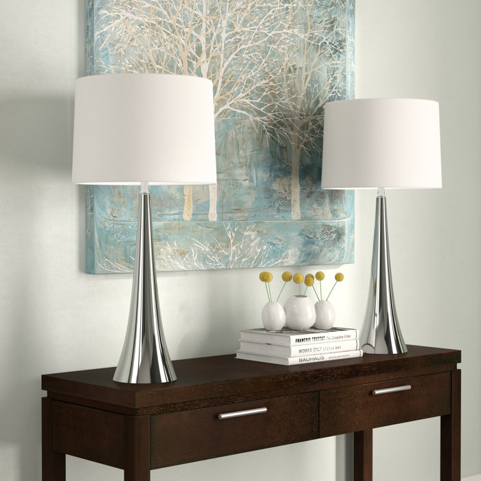 Orren Ellis Romina Metal Table Lamp & Reviews Wayfair